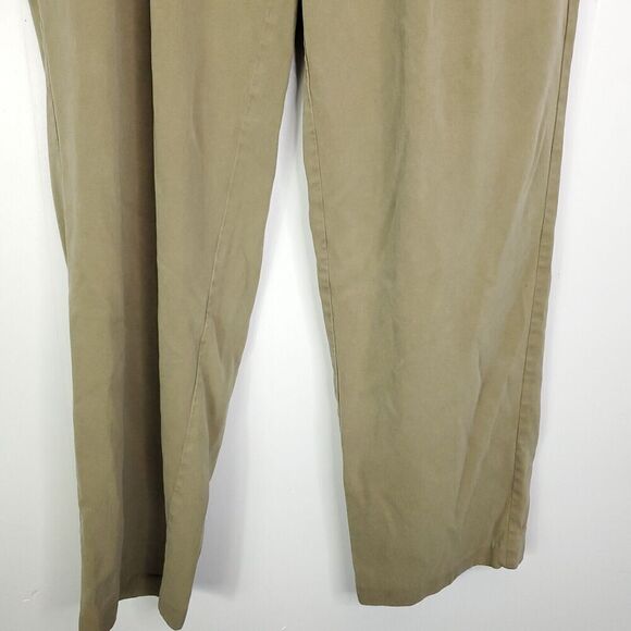 Tommy Bahama Pants Mens 34X30 Silk Pleat Front Hawaiian Casual Tan Quiet Luxury - Picture 5 of 10